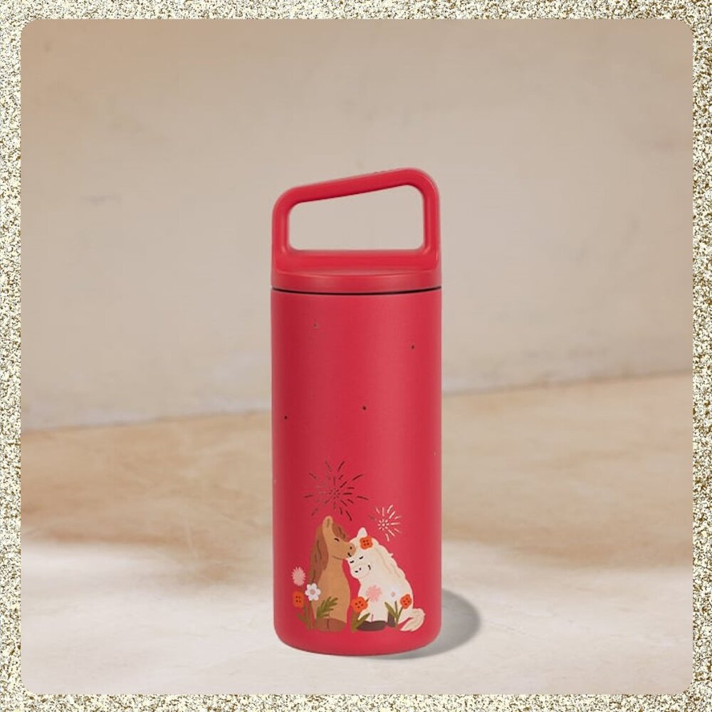 🐴🧧 NWT Starbucks x MiiR 2026 Lunar New Year 'Year of the Horse' 12oz SS Bottle - Picture 9 of 9